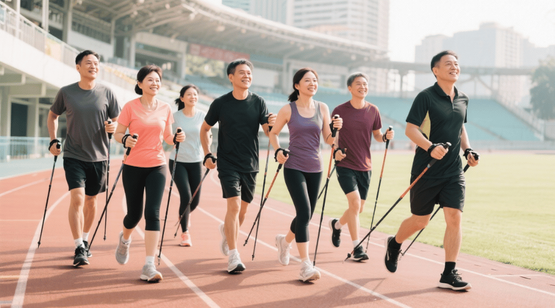 不僅是「持杖步行」,而是一場「全身運動」
