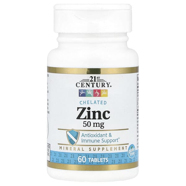 21st Century, 螯合鋅，60 片