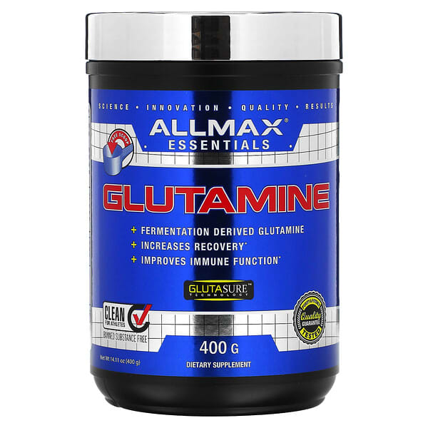 ALLMAX, 必需營養素，谷氨酰胺，5 克，14.11 盎司（400 克）