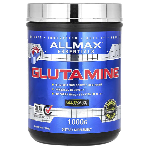 ALLMAX, 必需營養素，谷氨酰胺，5 克，2.2 磅（1000 克）