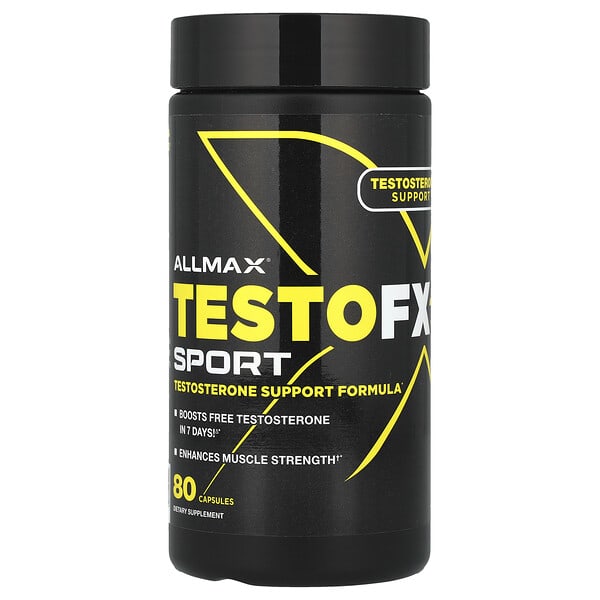 ALLMAX, TestoFX Sport 睾酮幫助配方，80 粒膠囊