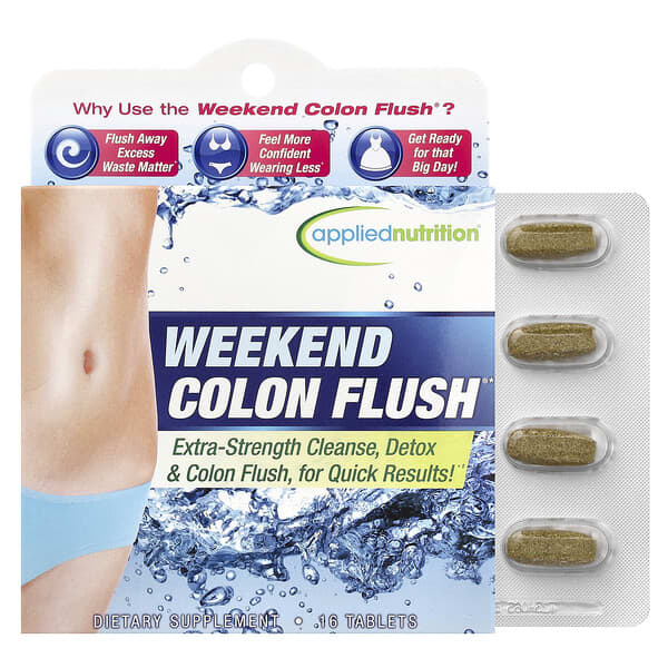 Applied Nutrition, Weekend Colon Flush®，16 片