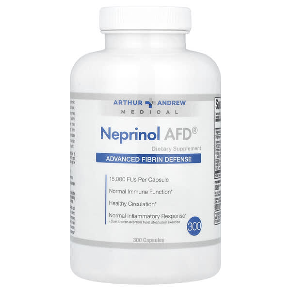 Arthur Andrew Medical, NNeprinol AFD®，高級纖維蛋白防御，300 粒膠囊