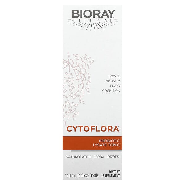 Bioray, CytoFlora，益生菌免疫補充劑，4 液量盎司（118 毫升）