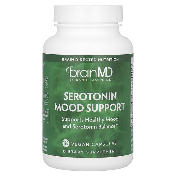 BrainMD, 血清素情緒支持，120 粒全素膠囊