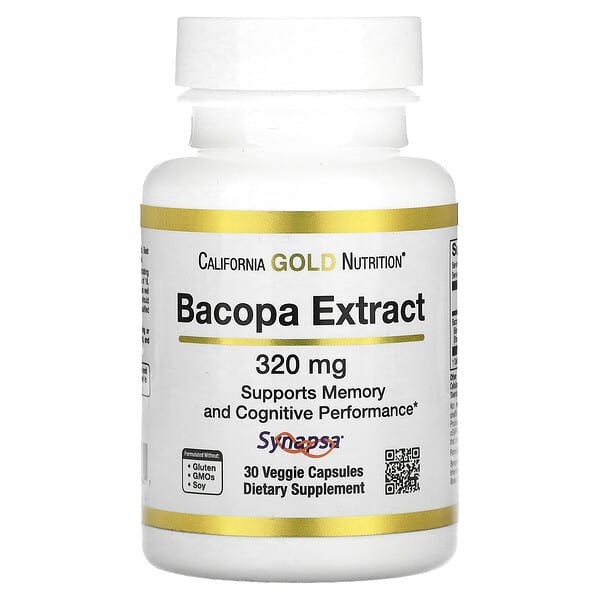 California Gold Nutrition, 假馬齒莧提取物，320 毫克，30 粒素食膠囊