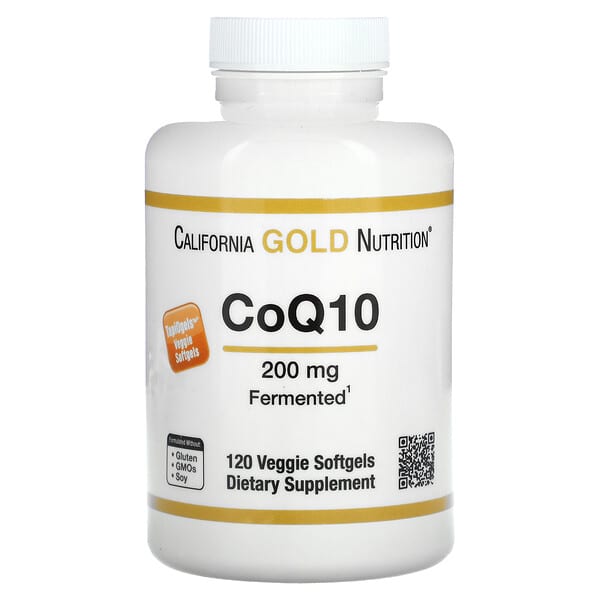California Gold Nutrition, 輔酶 Q10 素食軟膠囊，200 毫克，120 粒