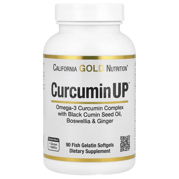 California Gold Nutrition, CurcuminUP™，90 粒魚明膠軟膠囊
