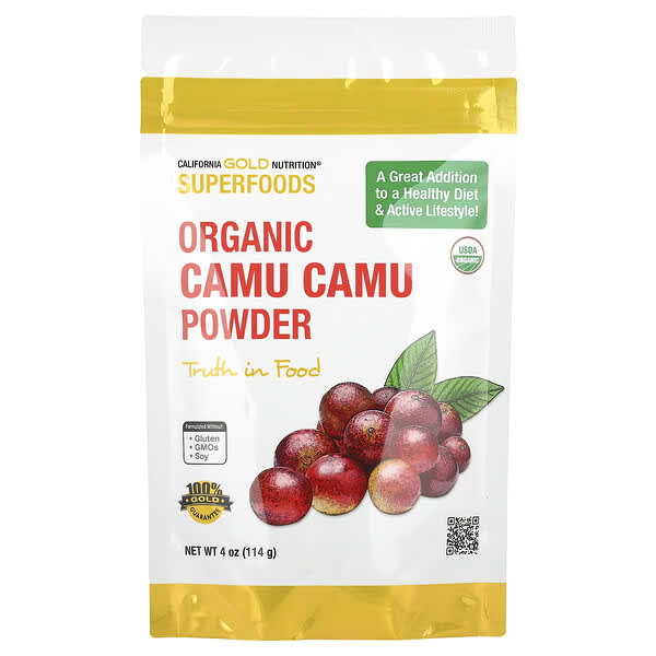 California Gold Nutrition, SuperFood,有機卡姆果粉,4 盎司(114 克)