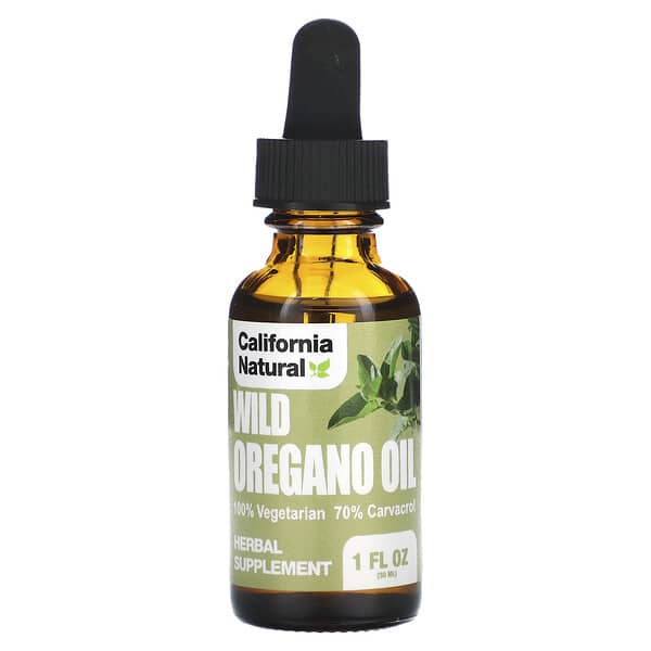 California Natural, 野生牛至油，1 盎司（30 毫升）