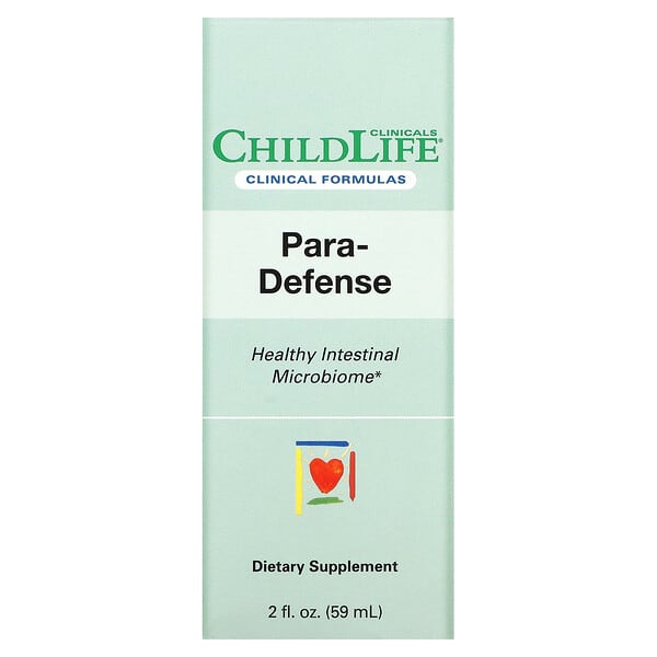 ChildLife Clinicals, Para-Defense，兒童腸胃調理補充劑，2 液量盎司（59 毫升）