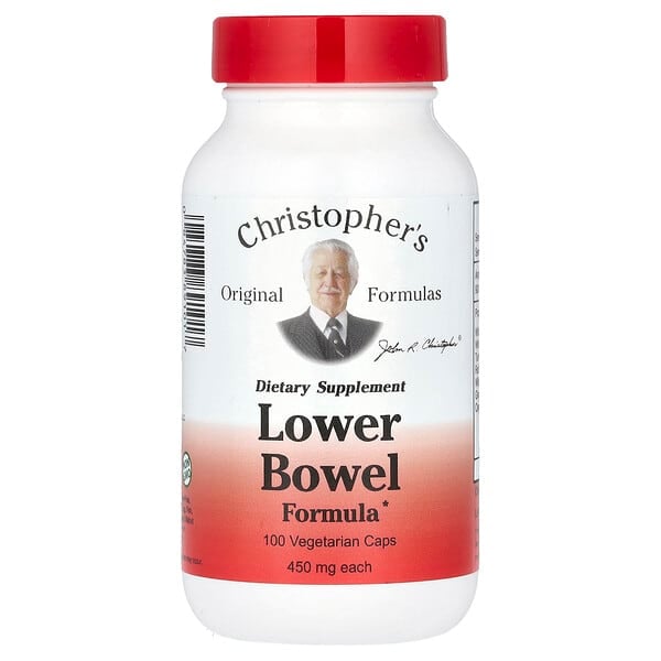 Christopher's Original Formulas, 小腸配方，450 毫克，100 粒素食膠囊