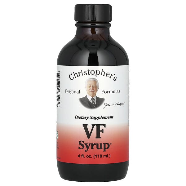 Christopher's Original Formulas, 草本寄生菌糖漿,4液體盎司(118毫升)