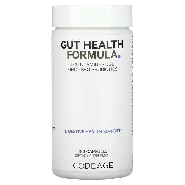 Codeage, 消化，腸道健康配方，180 粒膠囊