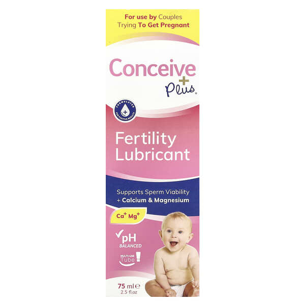 Conceive Plus, 生育幫助潤滑劑，2.5 液量盎司（75 毫升）