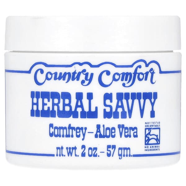Country Comfort, 白毛茛-沒方劑,紫草蘆薈,2 盎司(57 克)