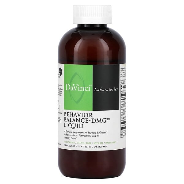 DaVinci Laboratories, Behavior Balance-DMG Liquid，10.14 液量盎司（300 毫升）
