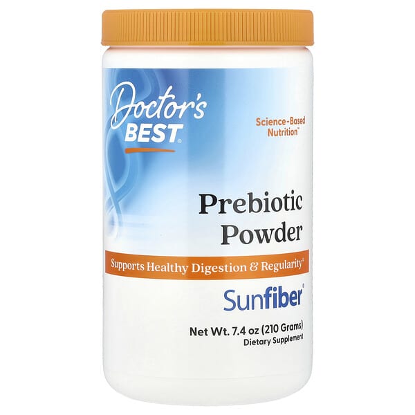 Doctor's Best, 益生菌粉，Sunfiber®，原味，7.4 盎司（210 克）