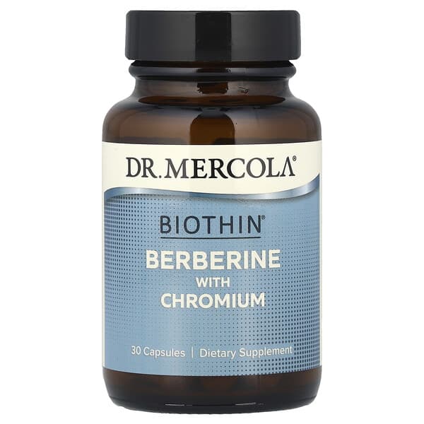 Dr. Mercola, Biothin®，含鉻小檗鹼，30 粒膠囊