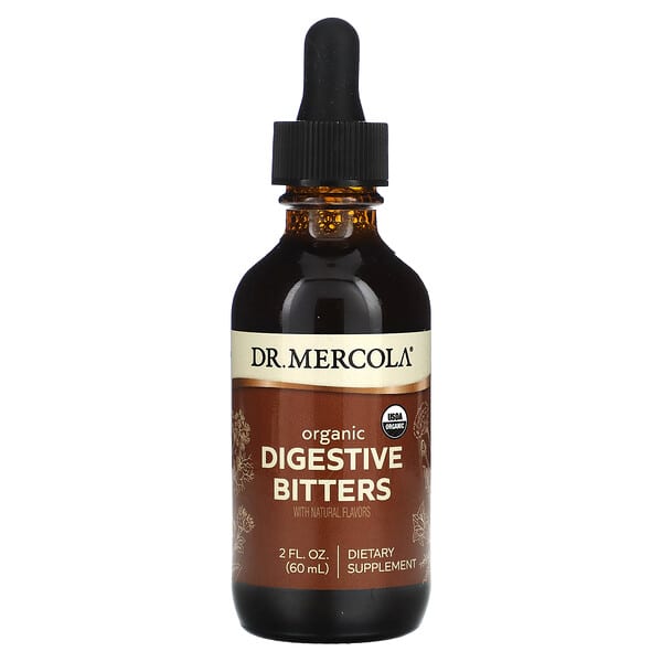 Dr. Mercola, 有機苦味益胃口服液,含天然香料,2 液量盎司(60 毫升)