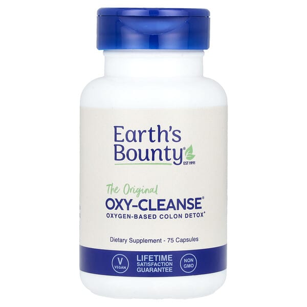 Earth's Bounty, The Origianl Oxy-Cleanse®，氧基結腸清體，75 粒膠囊