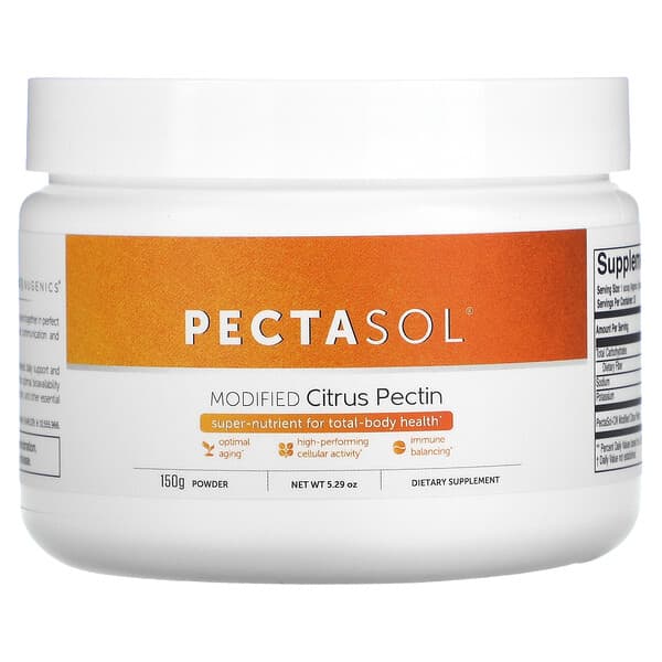 Econugenics, PectaSol-C:改性柑橘果膠,5.29 盎司(150 克)