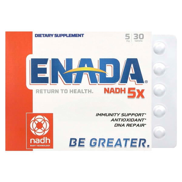 ENADA, NADH 5x,5 微克,30 片