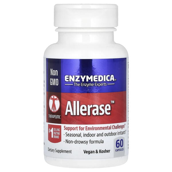 Enzymedica, Allerase，60 粒膠囊