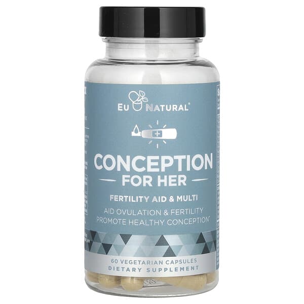 Eu Natural, 女性生育，生育輔助和多種益處，60 粒素食膠囊