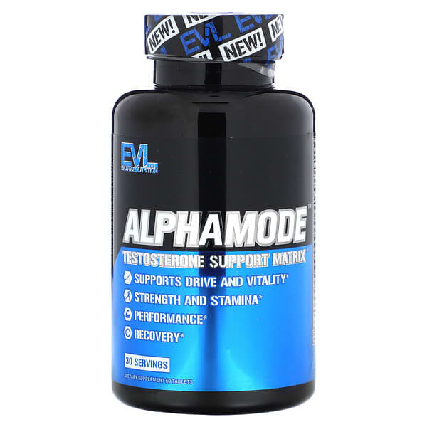 EVLution Nutrition, Alphamode，60 片