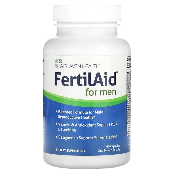 Fairhaven Health, FertilAid 男性，90 粒膠囊