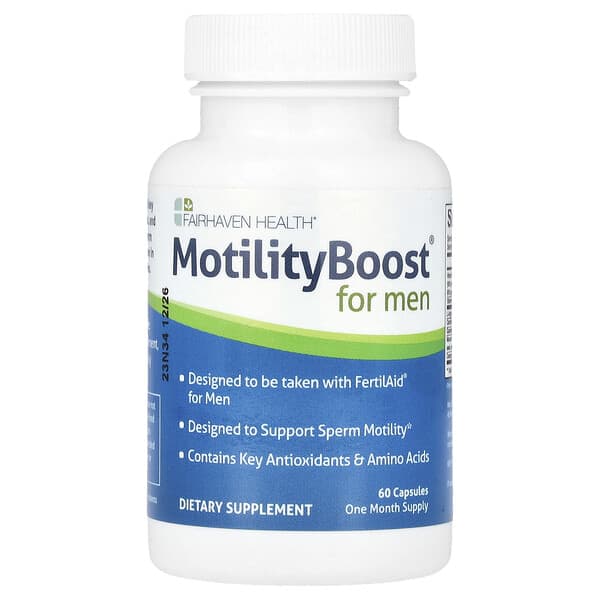 Fairhaven Health, MotilityBoost® 男性動力促進，60 粒膠囊