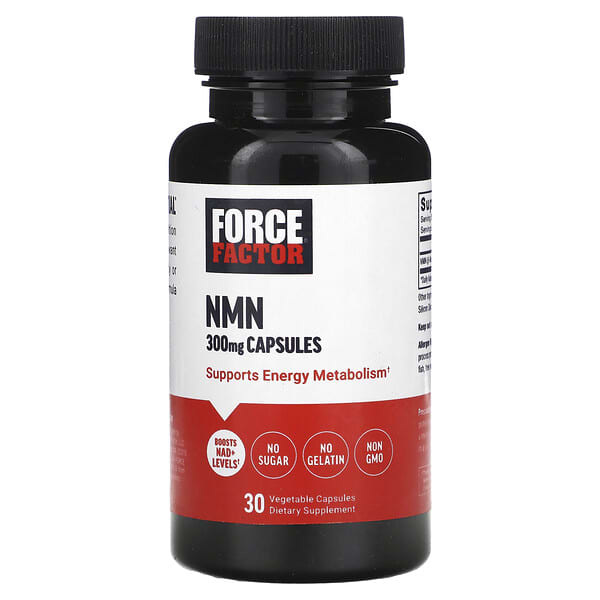 Force Factor, NMN,300 毫克,30 粒素食膠囊