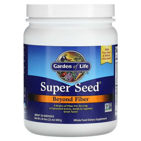 Garden of Life, Super Seed® 超纖維營養粉,1 磅 5 盎司(600 克)