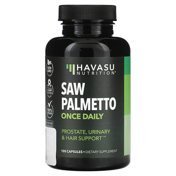 Havasu Nutrition, 鋸棕櫚，500 毫克，100 粒膠囊