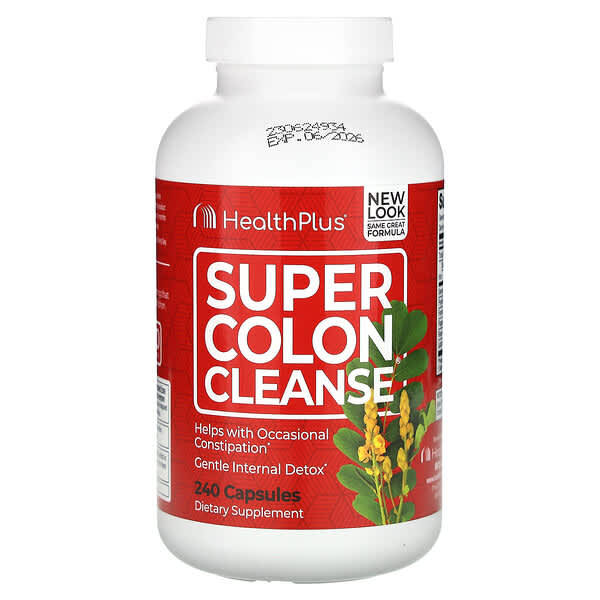 Health Plus, 特強結腸清潔，240 粒膠囊