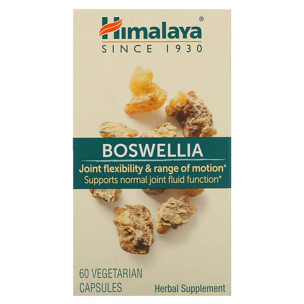 Himalaya, 乳香，250 毫克，60 粒素食膠囊（每粒膠囊 125 毫克）