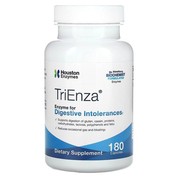Houston Enzymes, TriEnza 腸胃健康全酶膠囊,180 粒