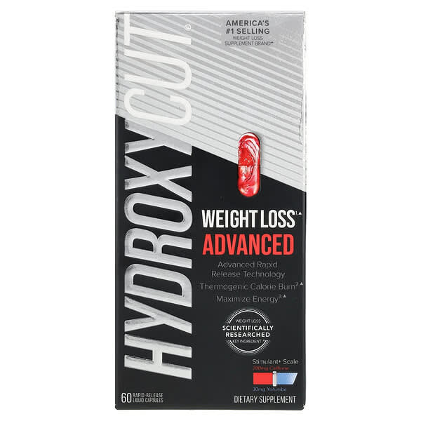 Hydroxycut, Weight Loss Advanced，60 粒速釋液體膠囊