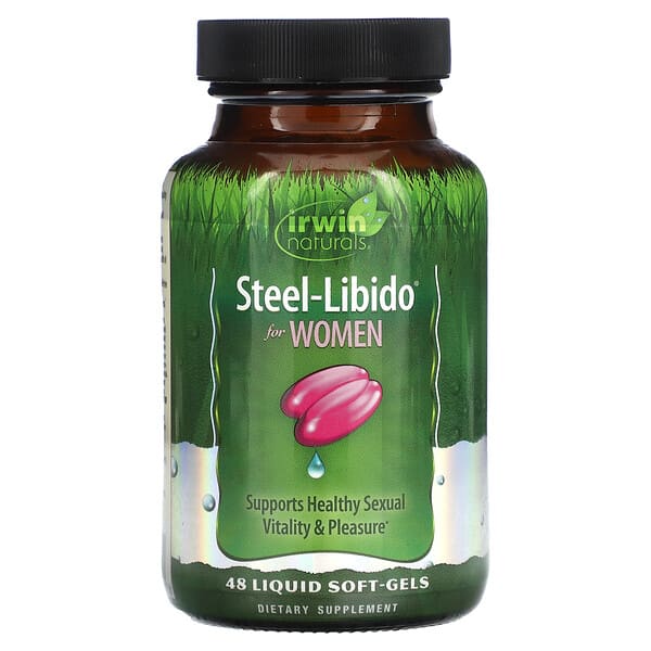 Irwin Naturals, Steel-Libido For Women，48 粒液體軟凝膠