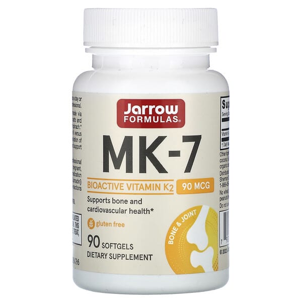 Jarrow Formulas, MK-7，90 微克，90 粒軟凝膠