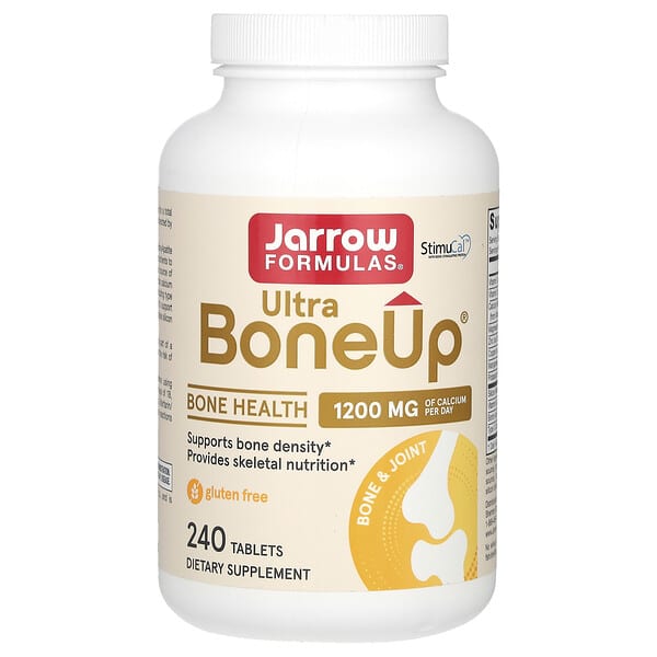 Jarrow Formulas, Ultra BoneUp，1,200 毫克 ，240 片