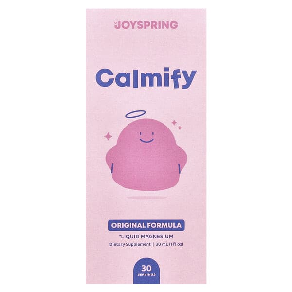 JoySpring, Calmify，液體鎂，1 液量盎司（30 毫升）