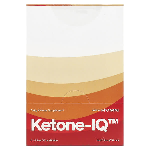 Ketone-IQ, Classic Multiserving,6 瓶,每瓶 2 液量盎司(59 毫升)