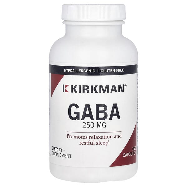 Kirkman Labs, GABA，250 毫克，150 粒膠囊