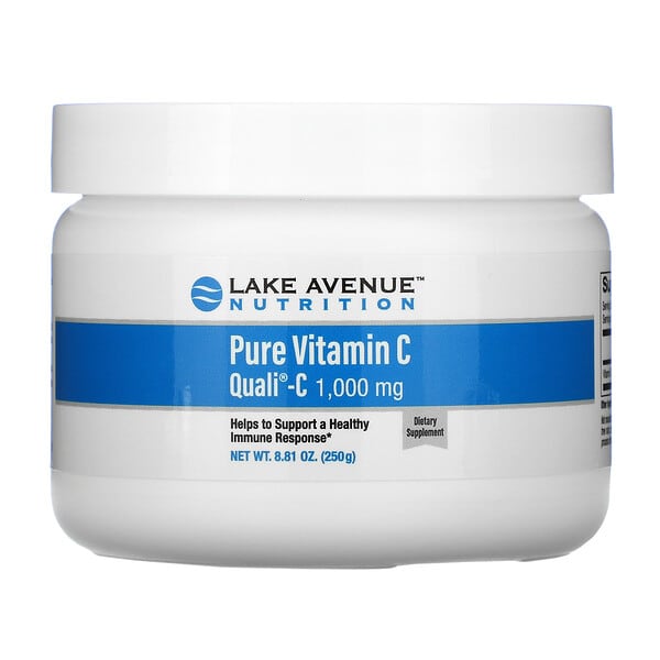 Lake Avenue Nutrition, 純正維生素 C Quali-C 粉，1,000 微克，8.81 盎司（250 克）