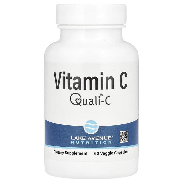 Lake Avenue Nutrition, 維生素 C，Quali®-C，1,000 毫克，60 粒素食膠囊