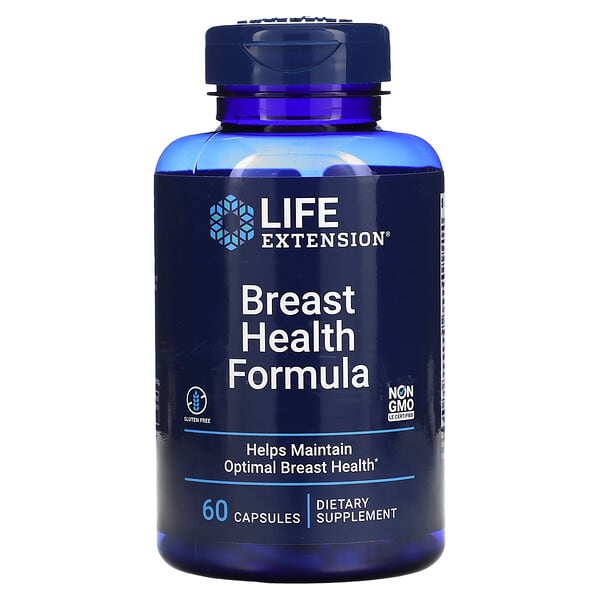Life Extension, 乳房健康幫助膠囊，60 粒裝