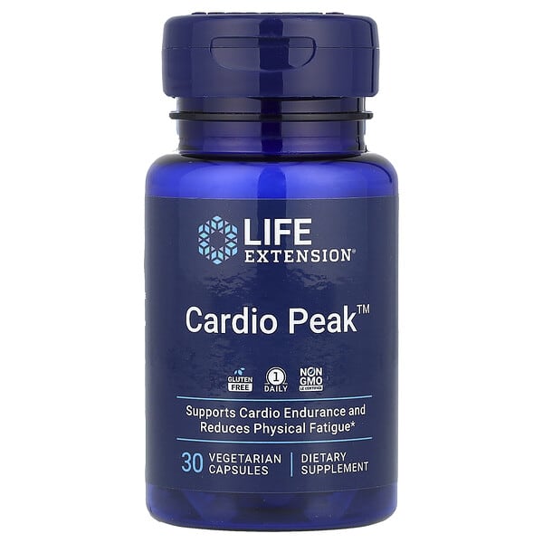 Life Extension, Cardio Peak™，400 毫克，30 粒素食膠囊