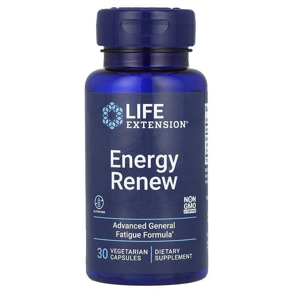Life Extension, 能量提升，200 毫克，30 粒素食膠囊